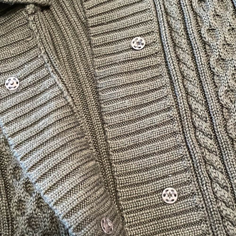 Wool blended cardigan jacket - Picture 4 of 8